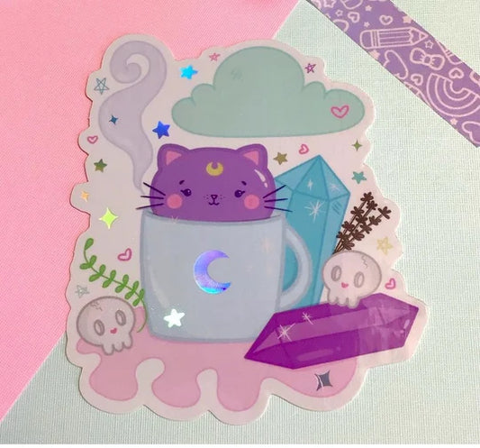 Magic Kitty Sticker