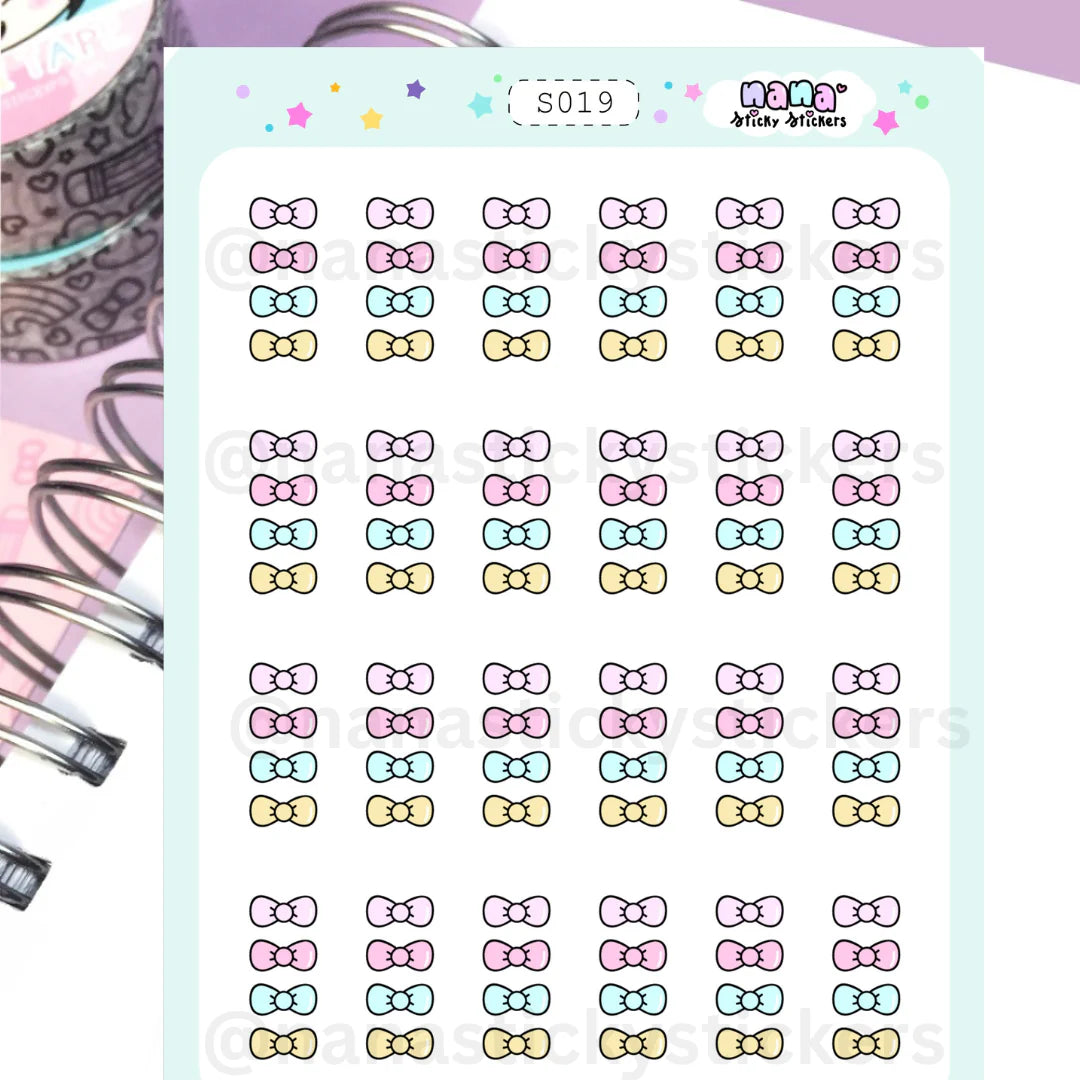 Bow Checklist Sheet/S019