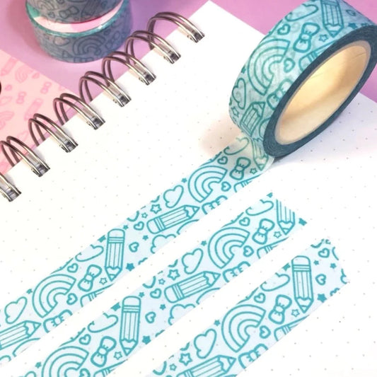 BlueDoodle Washi