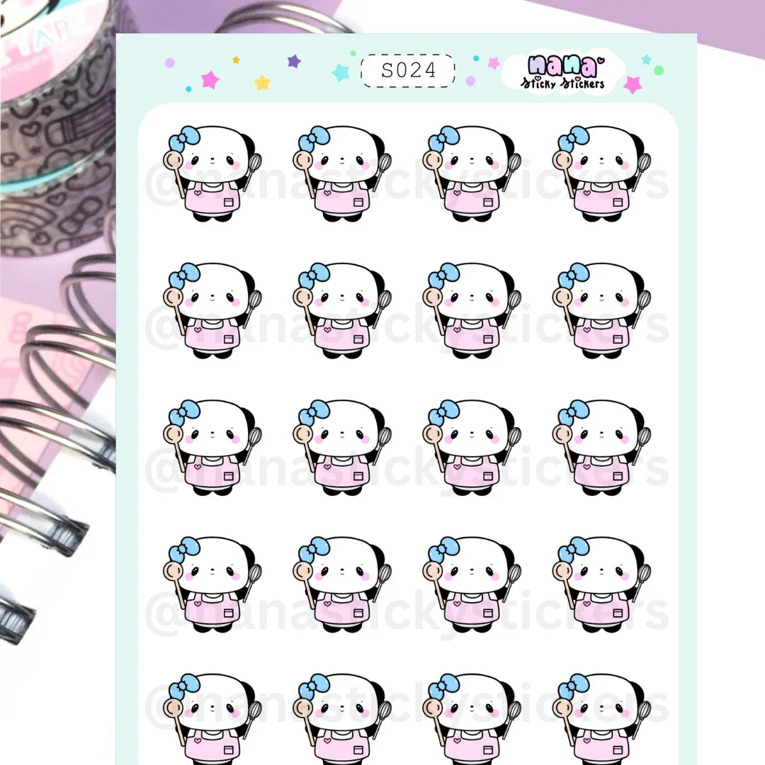 Panda Cook Sheet/S024