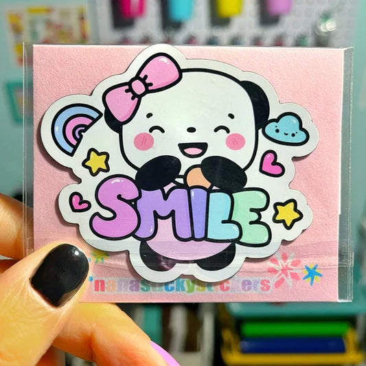 Smile Panda Magnet