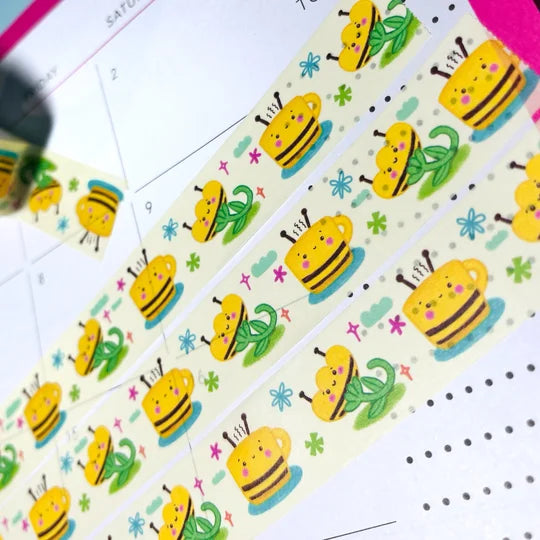 Bee Flower Washi/WT19