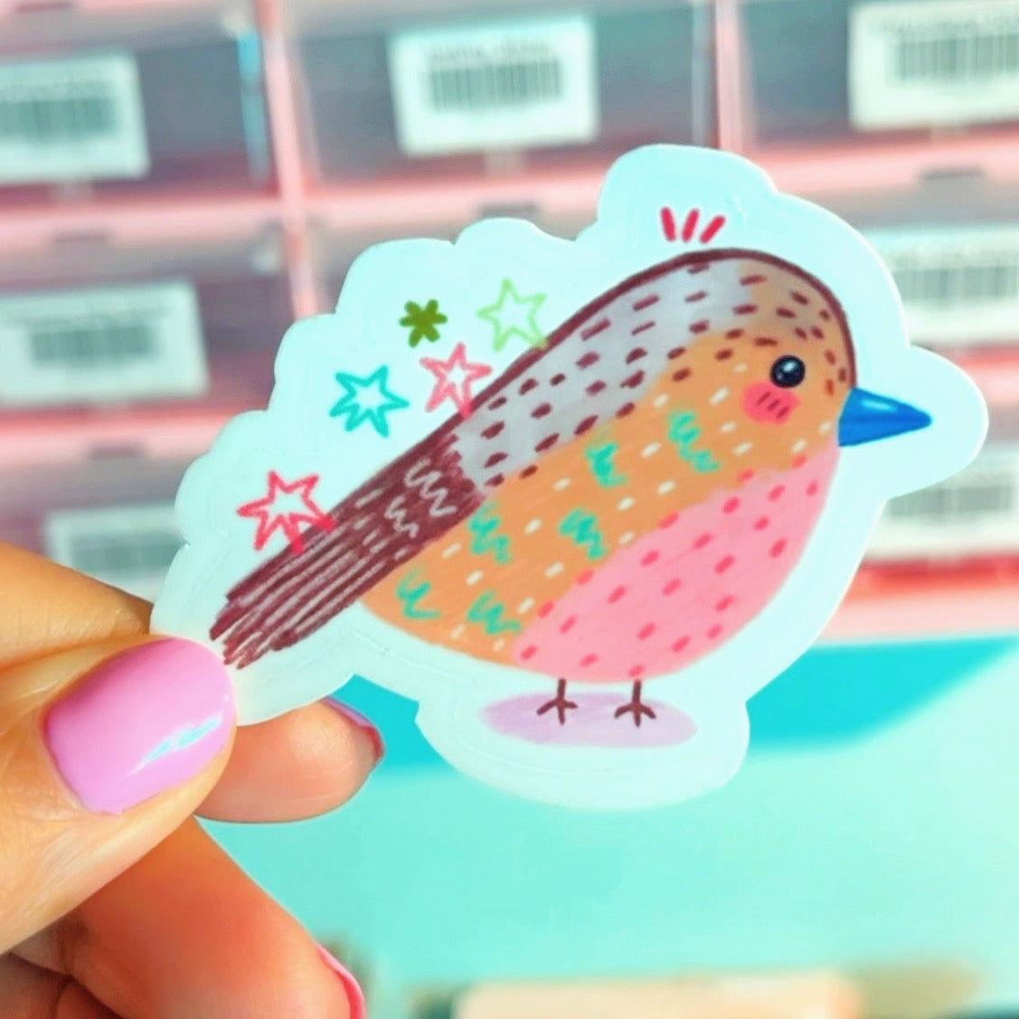 CutesyBird Sticker