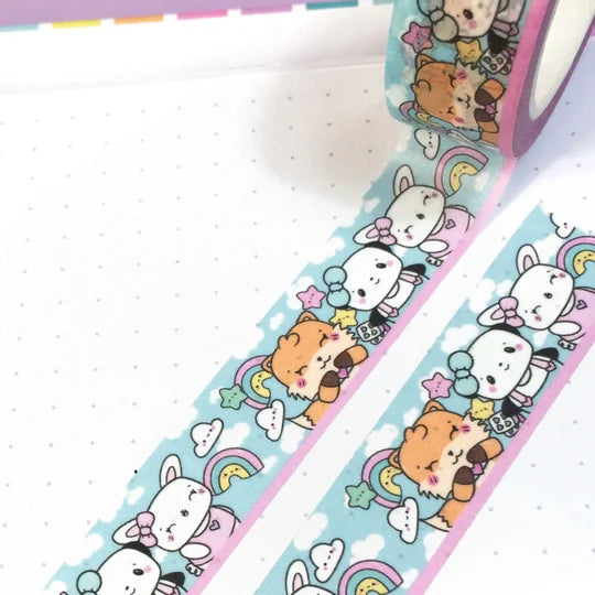 Kawaii Panda & Friends Washi