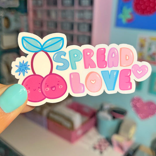 Spread Love Sticker