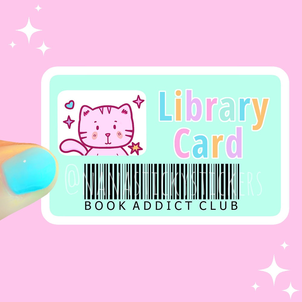 Library Sticker/D48