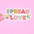 Spread Love Sticker/D07