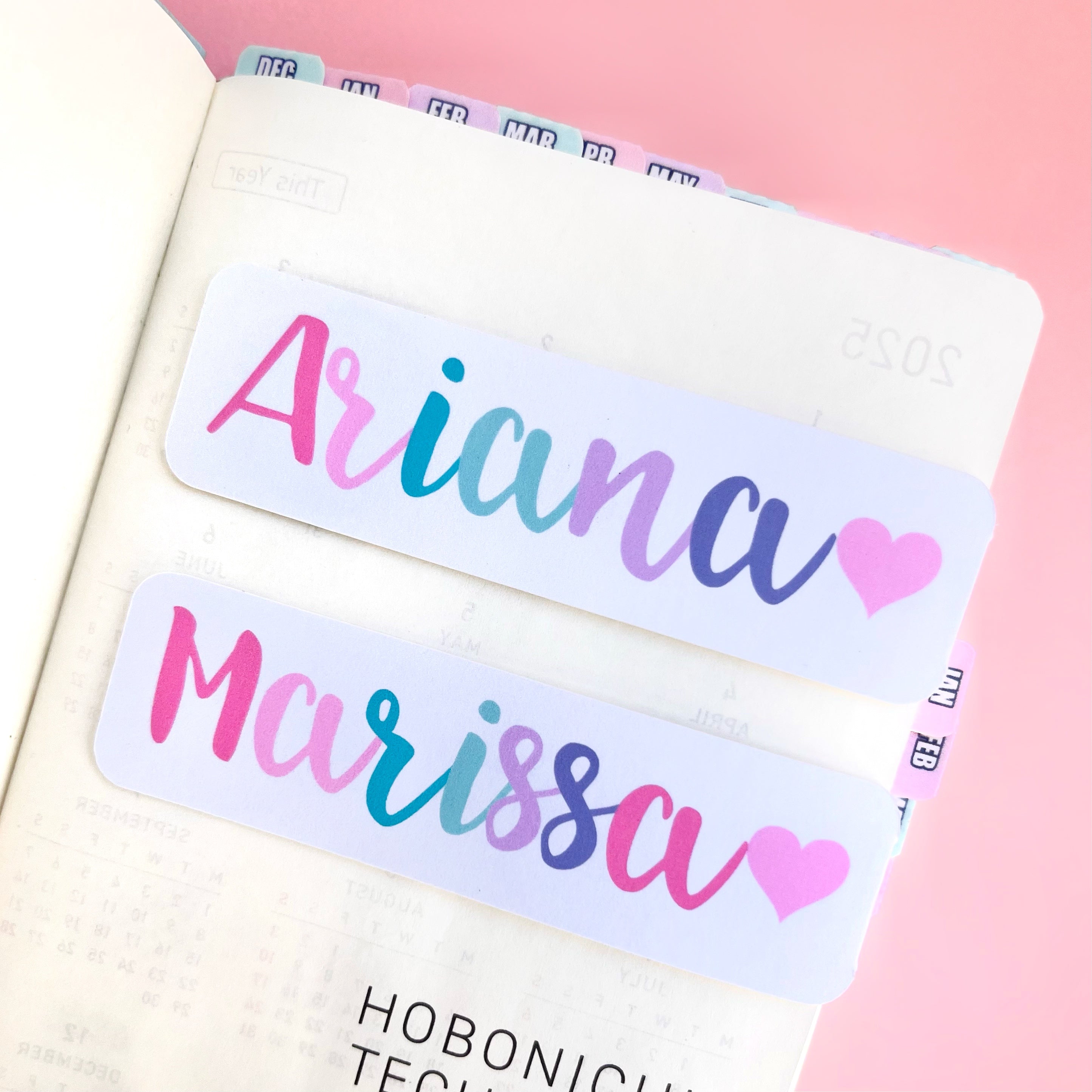Custom Name Magnetic Bookmark