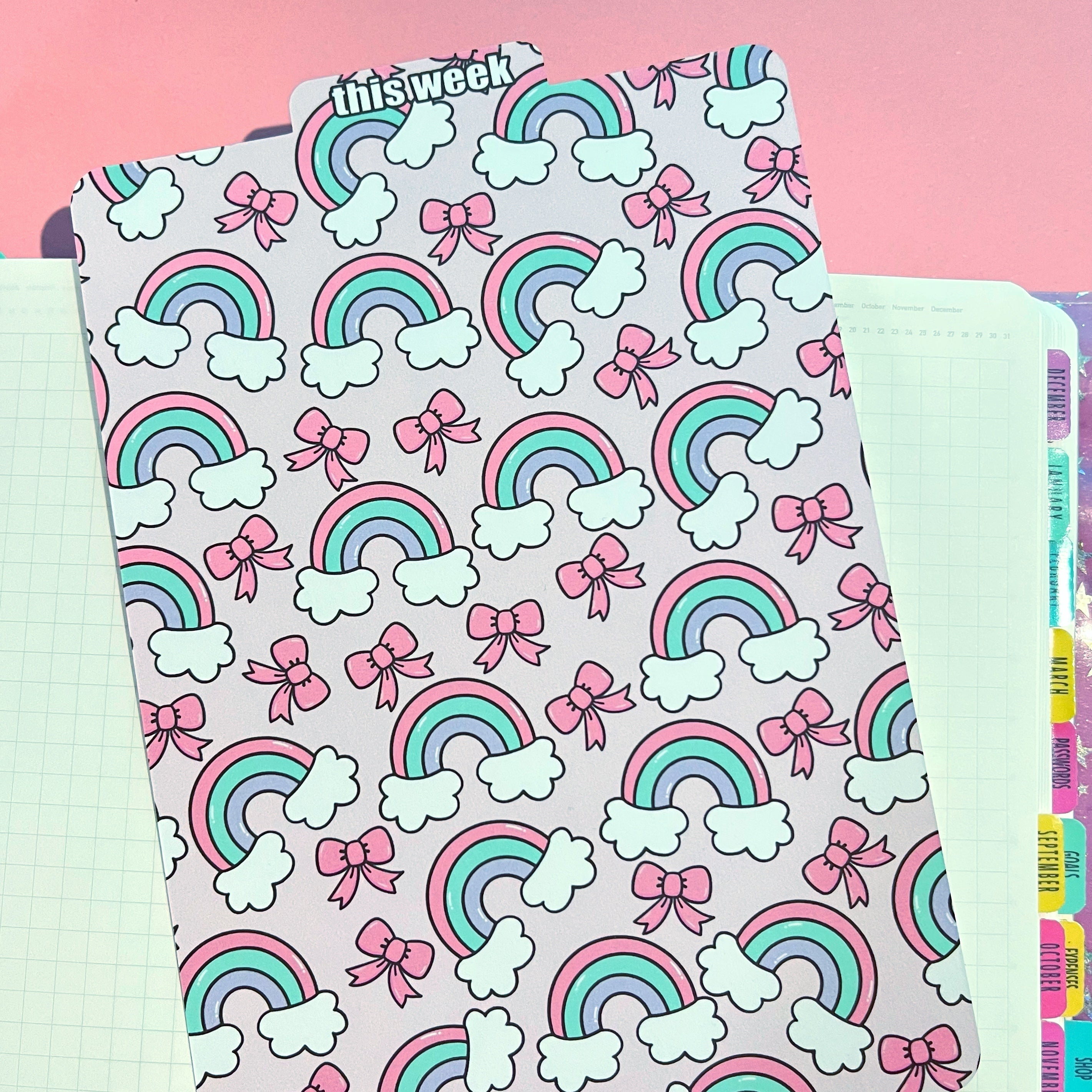 Rainbow Bookmark/B06