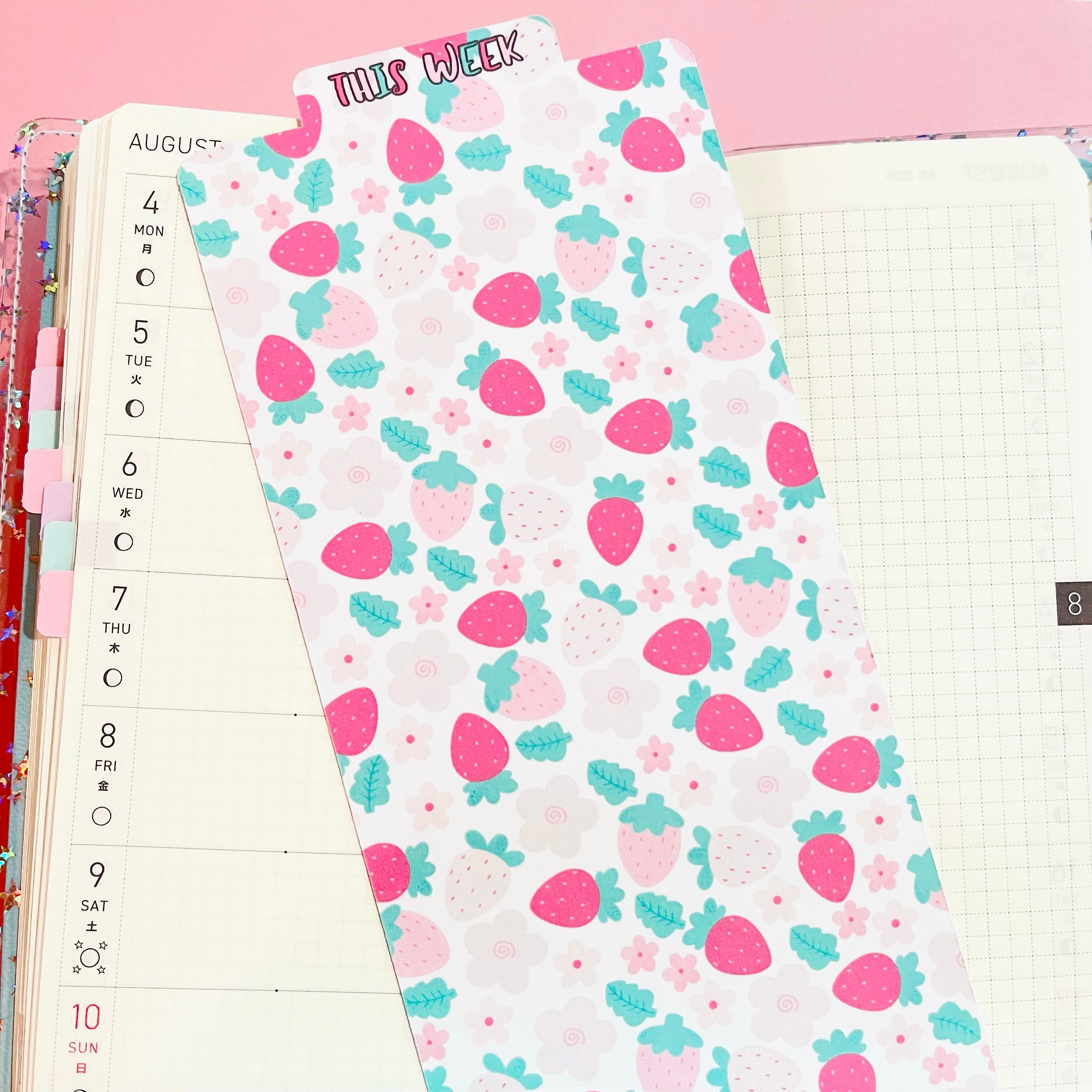 Strawberry Bookmark/B05
