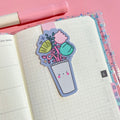 Kawaii Vase Magnetic Bookmark/MG14