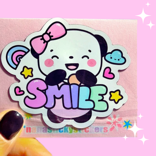 Smile Panda Magnet