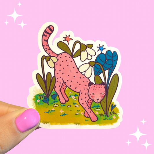 LeopardLove Sticker