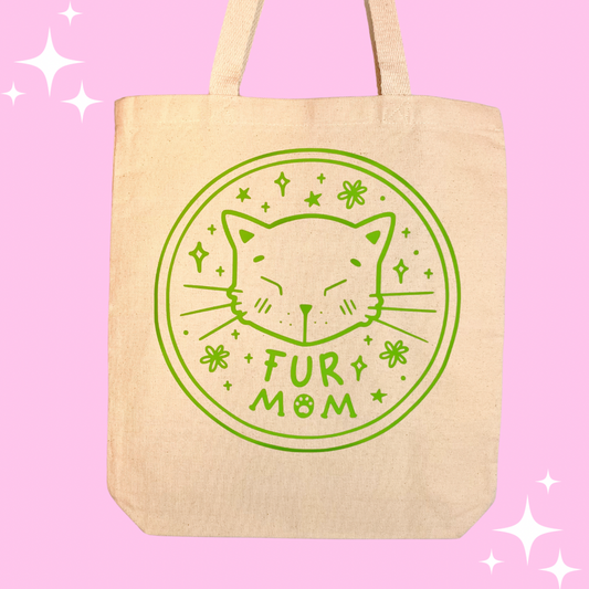 Fur Mom Tote Bag