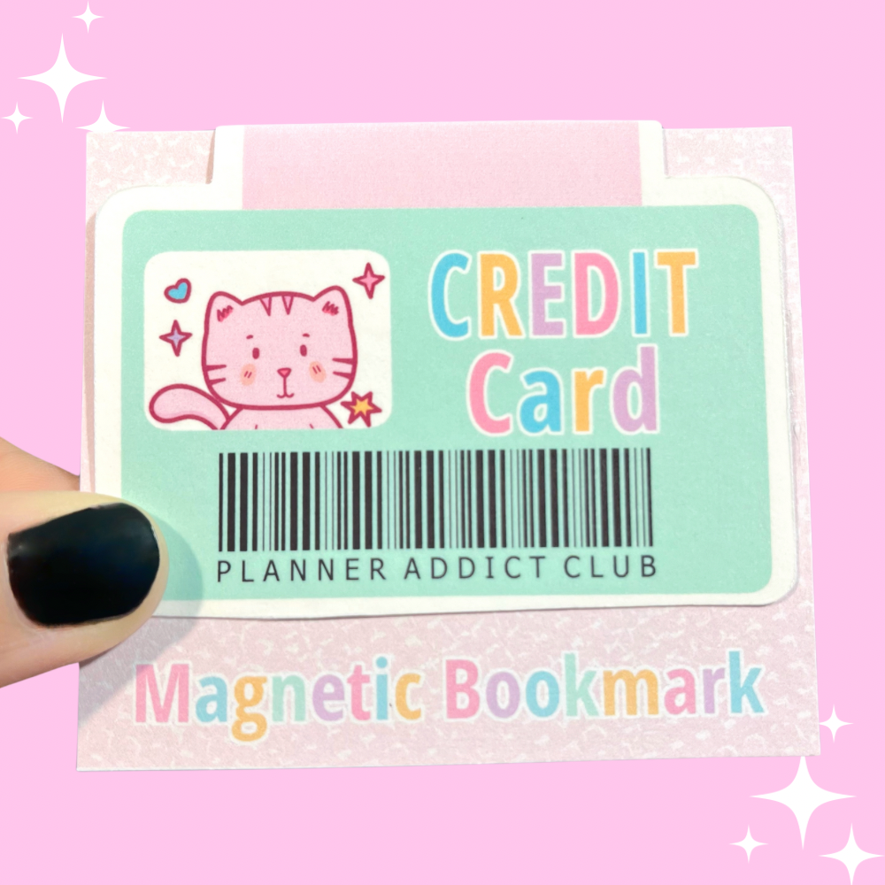 Credit Card Magnetic Bookmark