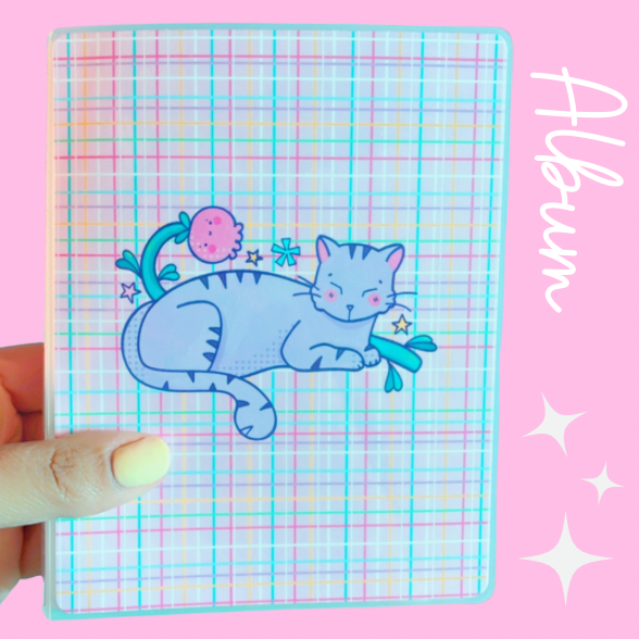 Flower Cat Sticker Album