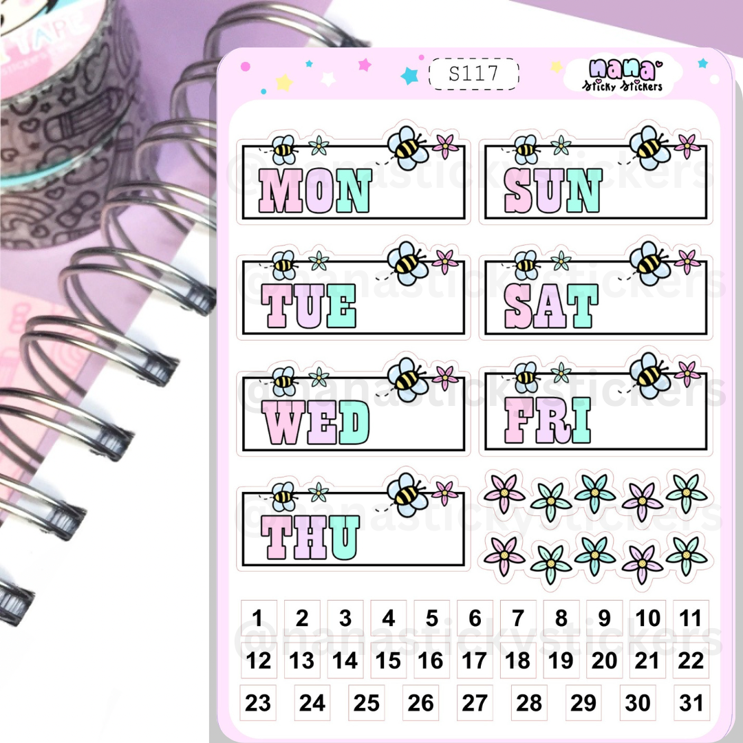 Bee Date Covers/S117