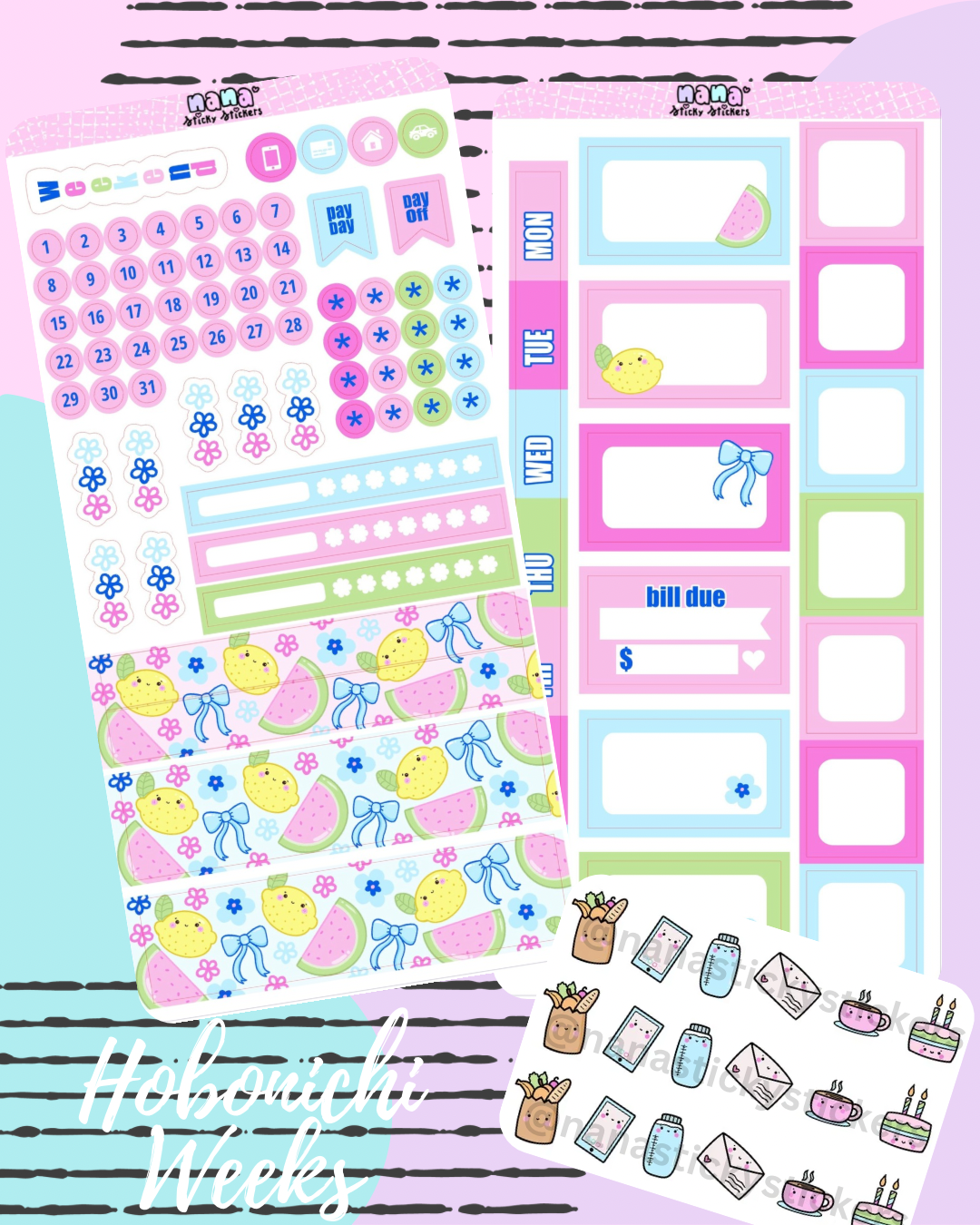 Lemon Hobonichi Weeks Kit