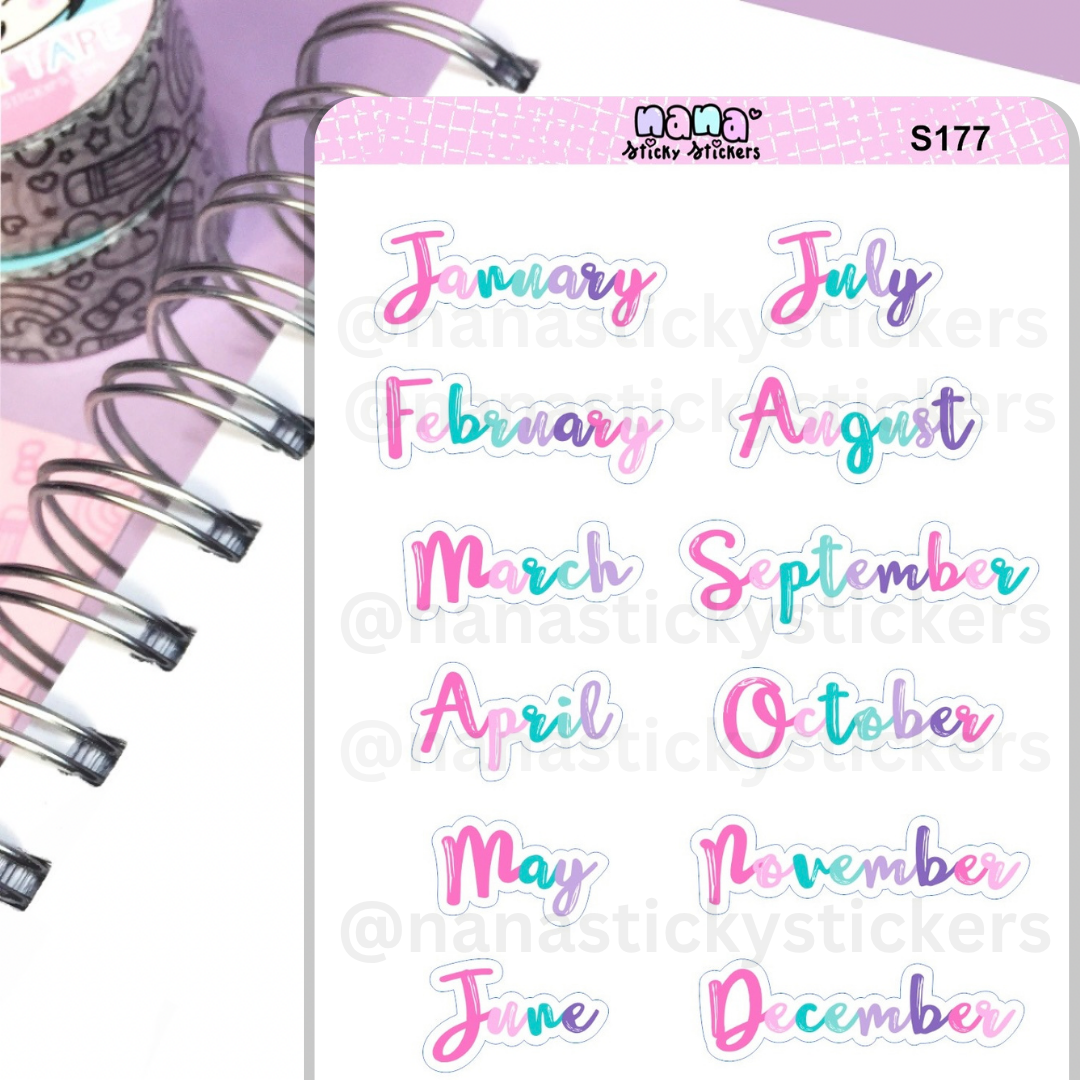 Months/S177
