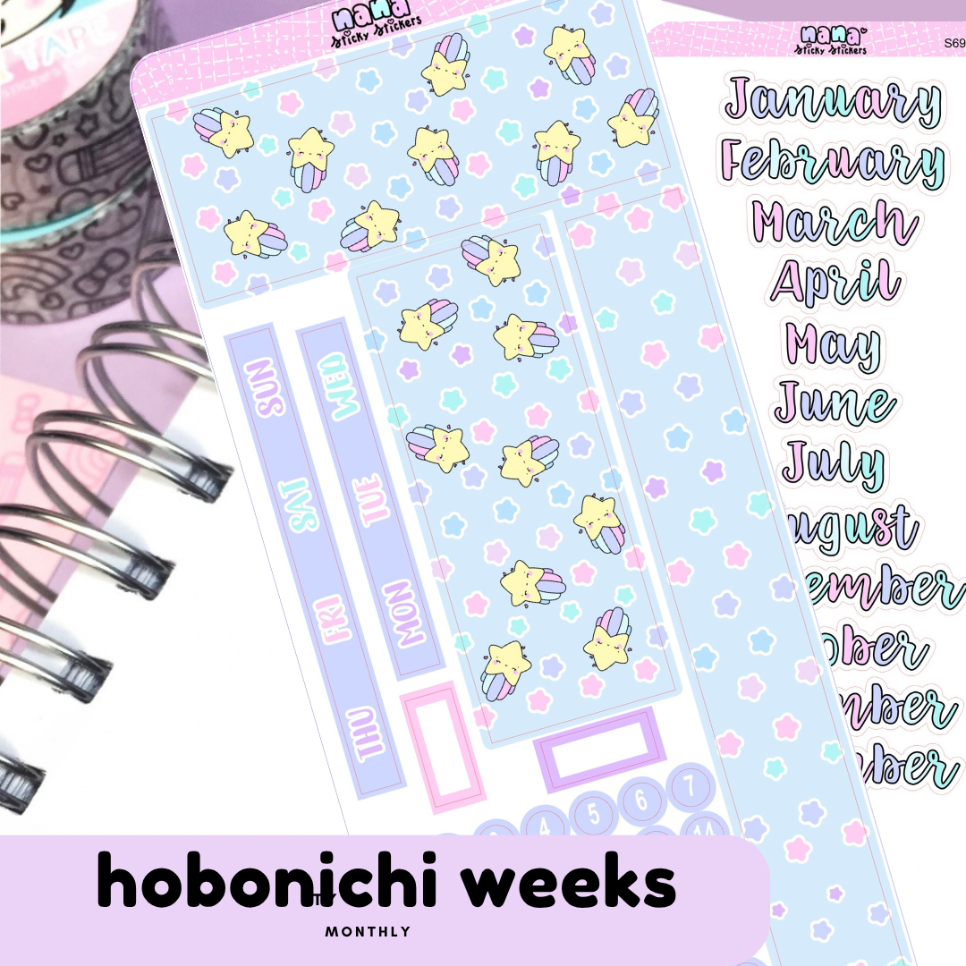 Shooting Star Hobonichi Weeks Monthly/S696