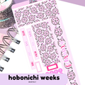 Donut Valentine Hobonichi Weeks Monthly/S709