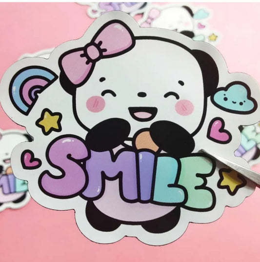 Smile Panda Magnet