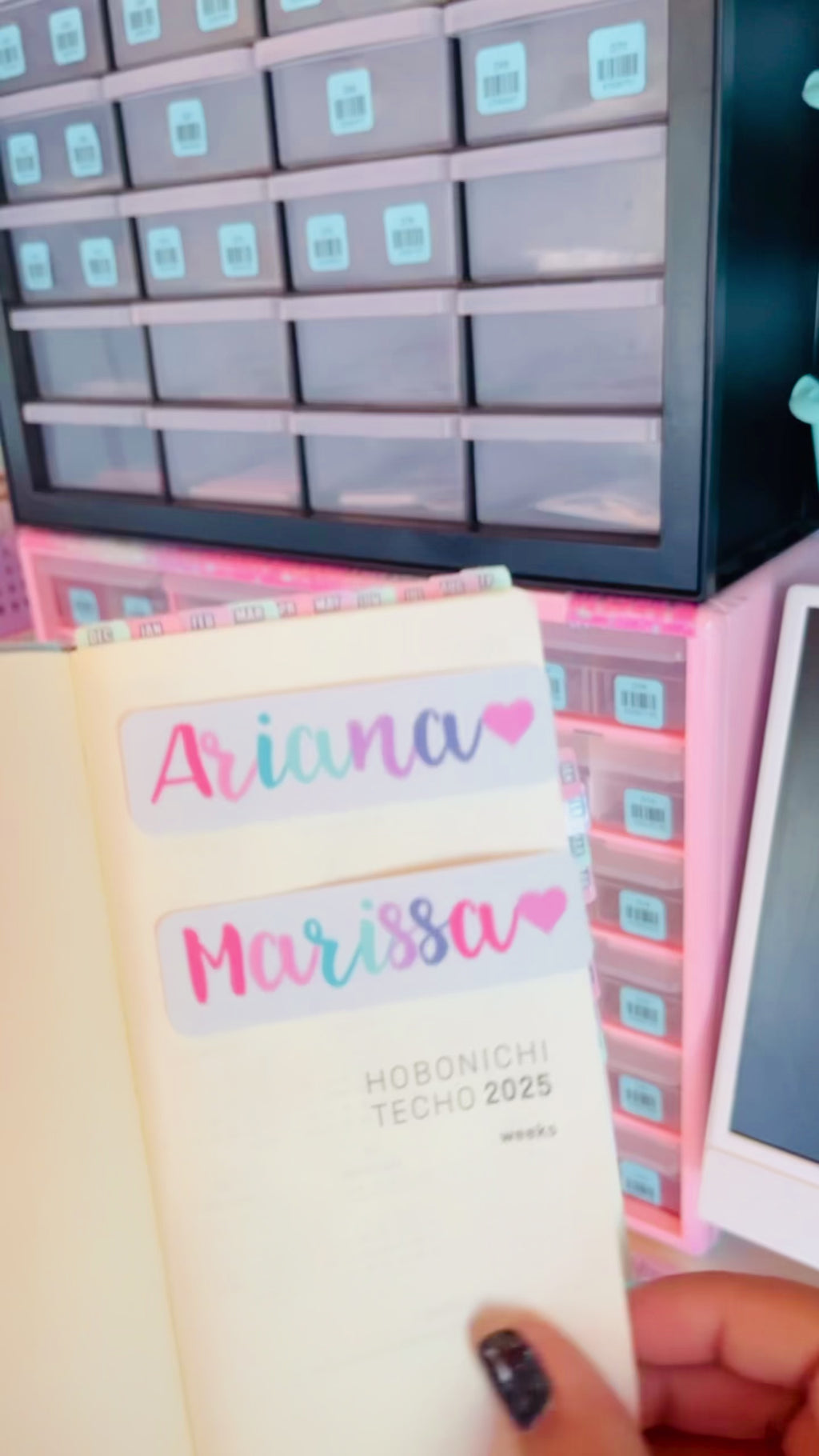 Custom Name Magnetic Bookmark